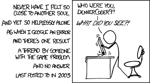 xkcd 979: Wisdom of the Ancients