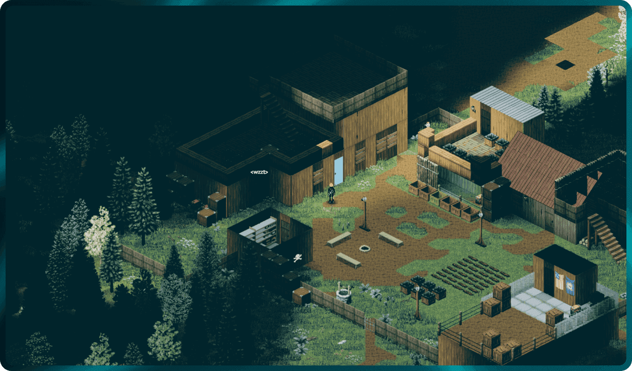 Project Zomboid server running on a mini PC