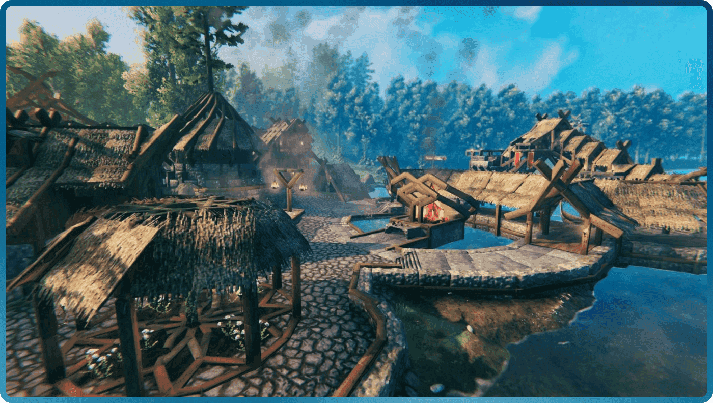 Valheim server running on a mini PC