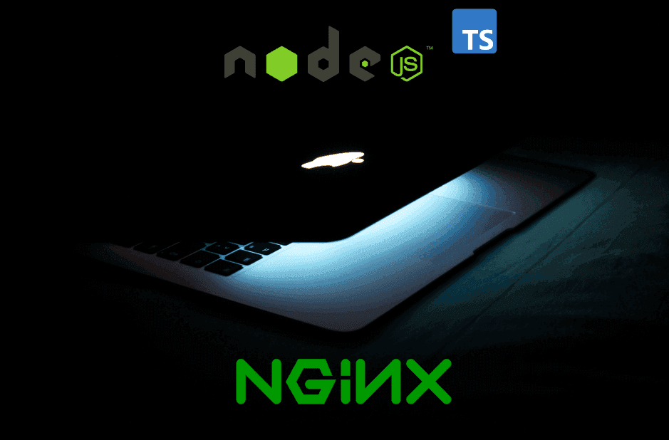 Cover image: Node.js, TypeScript, nginx, and Docker logos for backend stack